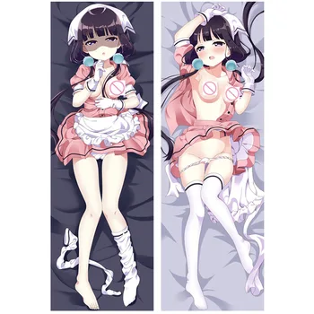 Naujas Atvykimo Janpanese Anime Mišinys S pagalvių užvalkalus Dakimakura atveju Sexy girls 3D dvipusis Patalynės Kūno Hugging užvalkalas B03