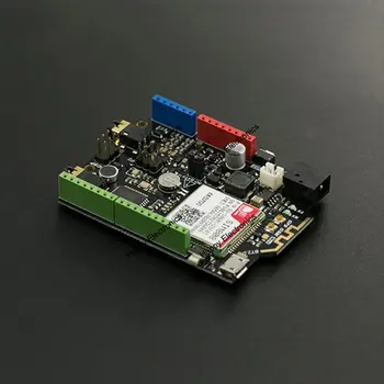 Naujas DFRobot SIM808 su Leonardo Mainboard, 5V ATmega32u4 MCU integruotas GSM/GPRS/GPS modulis su 3.7 V Lipo baterija Di ir kt. 10877