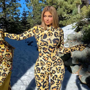 Naujas Fall Winter Leopard Medvilnės Drabužius Šuo-Šilta Striukė Ilgomis Rankovėmis Moterims Viršutiniai Drabužiai Užtrauktukas Atsitiktinis Slim Karšto Liemenės, Paltai 2021