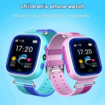 Naujas Gyvenimas Vandeniui Telefoną Žiūrėti Kortelės Smart Watch Vaikų Žiūrėti Su Kvėpavimo Šviesos LBS Pozicionavimo Apie 1.44 Cm