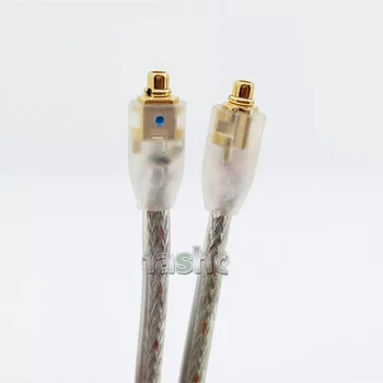 Naujas HIFI originalus kabelis Shure SE215 535 846 aukso chromu padengtas vielos /laidas ausinės laisvų rankų įranga, ausinės,modernizavimas kabelis
