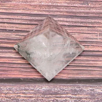 Naujas, Natūralus Kristalinis Kvarcas Piramidės Energijos Gijimas Bokštas Namų Puošybai Ornamentu Piramidės Tekinto Akmens, Pakabukas 46699