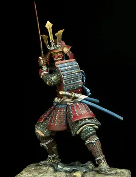 Naujas Nesurinkti 1/24 75mm senovės japonijos Samurajų, 16-17-75mm, paveikslas Dervų Rinkinys 