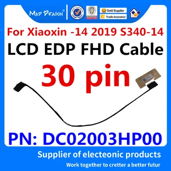 NAUJAS originalus LCD LVDS EKRANO FLEX Kabelis LCD PDP FHD Kabelis Lenovo Xiaoxin -14 2019 S340-14 IdeaPad S340 14 EL431 DC02003HP00
