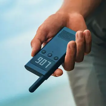 Naujas Originalus Xiaomi Mijia Smart Walkie Talkie 1S FM Radijas Garsiakalbis Išmaniųjų Telefonų PROGRAMĖLĖS Vietą, Dalintis Greitas Komanda Aukštas, Lauko Sporto