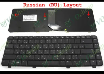 Naujas RU Nešiojamojo kompiuterio klaviatūra HP Pavilion dv4 dv4t dv4-1000 dv4-2000 Matt Black Russian RU Versija V071802KS1 NSK-HFB0R PK1303V0500