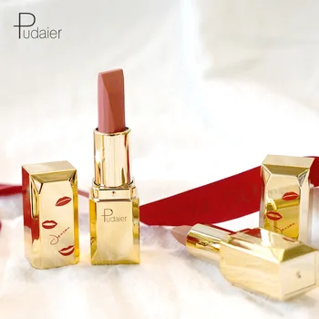 Naujas Seksualus, prabangus aukso lūpų glazūra matinis Kremas matte aksomo Ilgalaikis 26 spalvos lūpų Kosmetika Grožio Make-up L