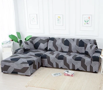 NAUJAS sofos padengti spandex sofa padengti kambarį sekcija, sofa-slipcover ruožas L formos sofa-lova, fotelis, sofa-elastinga medžiaga