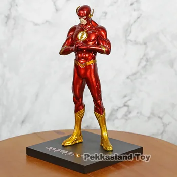 Naujasis Teisingumo Lyga JLA Superhero Flash Barry Allen PVC Pav Modelio Surinkimo Žaislą Dovanų 4692