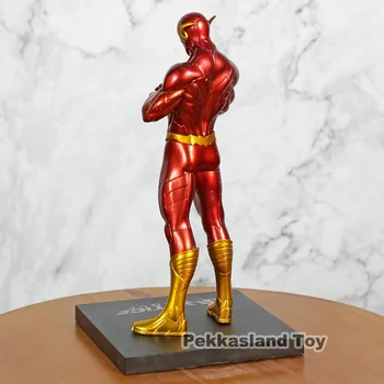 Naujasis Teisingumo Lyga JLA Superhero Flash Barry Allen PVC Pav Modelio Surinkimo Žaislą Dovanų