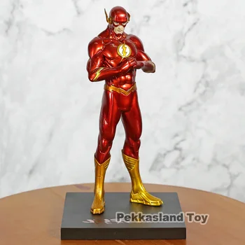 Naujasis Teisingumo Lyga JLA Superhero Flash Barry Allen PVC Pav Modelio Surinkimo Žaislą Dovanų
