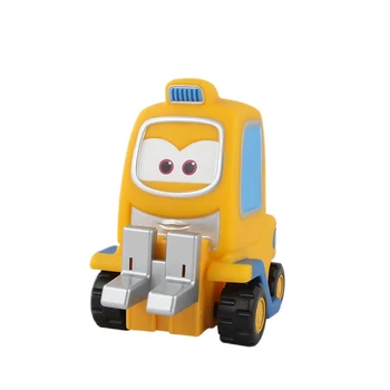 Naujausias Kawaii Q Versija Mielas Super Sparnus Mini Duomenys ABS Robotas Žaislai Superwings Mini Lėktuvo Robotas Gimtadienio Dovana žaislas