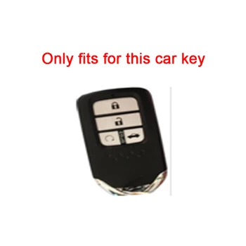 Nauji minkštos TPU Automobilio raktas atveju Honda klavišą paketo Civic CRV dešimt kartos danga automobilių klavišą 
