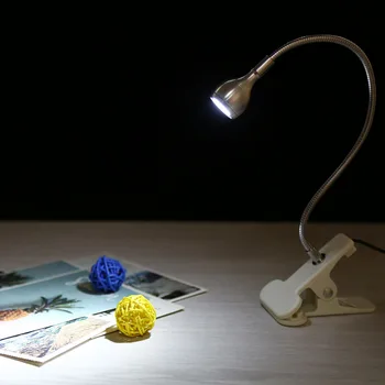 Nemokamas Pristatymas 1W USB Naktį Šviesos Lanksčia Gooseneck USB LED Skaitymo Šviesos Nešiojamą Stalo Kompiuterį Įrašą Lempos Šalta Balta