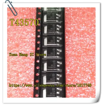 Nemokamas Pristatymas 20PCS/DAUG T4 3570 T43570 Į-252 Silicio kontroliuojamos lygintuvas 23249