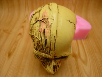 Nemokamas pristatymas kaukolė žmogaus kaulų ir raumenų sistemos silikono formos muilo tortas šokoladinis desertas pelėsių želė saldainiai ledo Slapukus