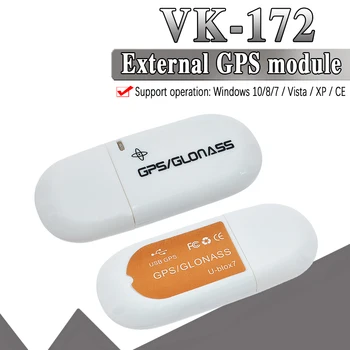 Nemokamas pristatymas VK172 GPS VK-172 GMOUSE USB GPS Modulis GLONASS USB GPS Sąsaja Navigacijos vk 172 Automobilio su Sekimo Numerį