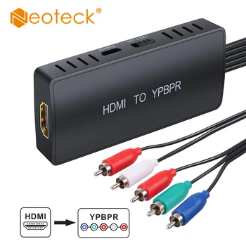 Neoteck HDMI YPbPr+R/L konverteris Remti 1080p HDMI sudedamųjų Adapteris HDMI 5RCA RGB YPbPr Adapterio HDTV Monitorius