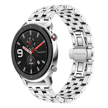 Nerūdijančio Plieno Watchband Greito Atleidimo Dirželis Ticwatch Pro / E2 / S2 / E Samsung galaxy žiūrėti 46mm / Įrankių S3 Riešo juostos