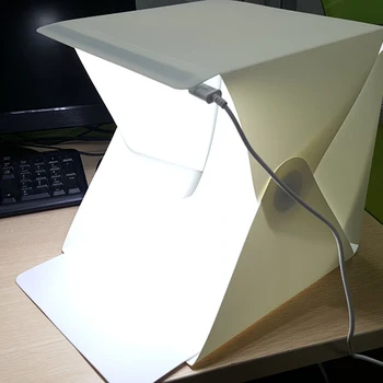 Nešiojamas Sulankstomas Švieslentę Fotografijos Studijoje Softbox LED Light Soft Box, skirtas DSLR Fotoaparato Nuotraukų Fone