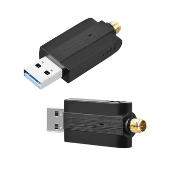 Nešiojamų 1200Mbps 2.4/5 ghz Dual Band USB 3.0 Belaidžio Tinklo plokštė-WiFi Adapteris PC Priedai 4662