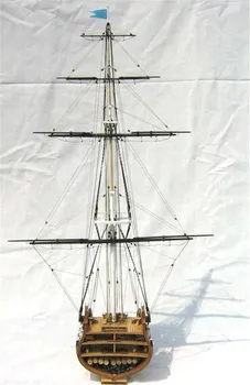 NIDALE Modelio Klasika plaukti laivu modeliu rinkiniai USS