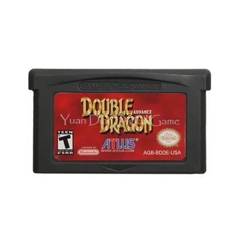 Nintendo GBA Žaidimų Kasetė Konsolės Kortelės Double Dragon Anksto anglų Kalba MUMS Versija 27177