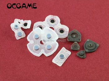 OCGAME Laidžios Gumos Mygtuką Pagalvėlės Pakeitimo PlayStation 4 PS4 Valdiklio Mygtuką Remontas Pagalvėlės su Kodavimo 120sets/daug