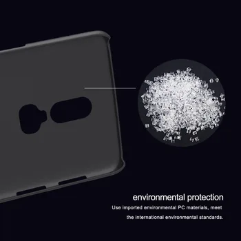 OnePlus 6 Byloje Nillkin Matinio Shield Sunku Galinio Dangtelio OnePlus 6T Atveju