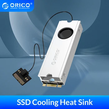 ORICO Heatsink Šilumos Išsklaidymo Su 50cm SATA 15Pin 5V Maitinimo Kabelis M. 2 NGFF 2280 PCI-E NVME SSD Aušinimo Šilumos Kriaukle