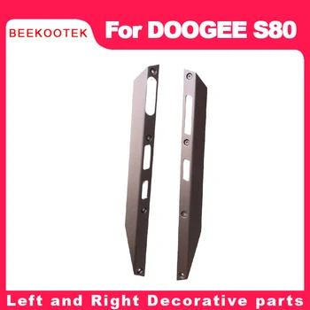 Originalus DOOGEE S80 kairės ir dešinės apdailos dalis, baterijos dangtelis Metalo gabalas Pakeitimo Priedai, Dalys
