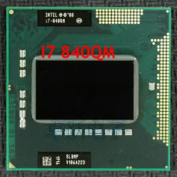 Originalus Intel CPU Procesorius Nešiojamas kompiuteris Intel I7-840QM SLBMP I7 840QM 1.86 G-3.2 G/8M HM57 QM57 chipset 820qm 920xm 17583
