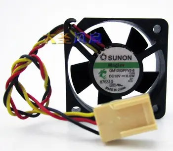 Originalus SUNON GM1203PFV2-8 F 3010 12V 0,5 W 3cm aušinimo ventiliatorius