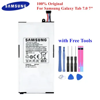 Originalus Tablet Akumuliatorius SP4960C3A Samsung Galaxy Tab 7.0 (GT-P1000 P1010 4000mAh Aukščiausios Kokybės PC Batteria su nemokamais Įrankiais 7749