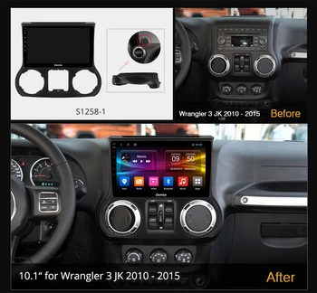 Ownice k3 k5 k6 4G TEGUL Android 10.0 360 Panorama SPDIF DSP Automobilių DVD Grotuvas Radijo Jeep Wrangler 3 JK 2010 m. 2012 m. m. 2016 m. 2017 m.