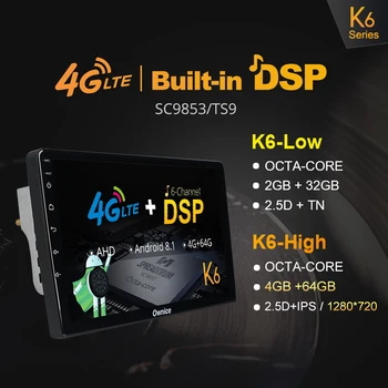 Ownice k3 k5 k6 4G TEGUL Android 10.0 360 Panorama SPDIF DSP Automobilių DVD Grotuvas Radijo Jeep Wrangler 3 JK 2010 m. 2012 m. m. 2016 m. 2017 m.