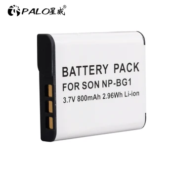 PALO 3.7 V 800mAh NP-BG1 Baterija NP BG1 NPBG1 Baterijų FG1 DSC W120 W125 W130 W150 W170 W200 W210 w220 cdi W230 W290 T20 T100 HX30