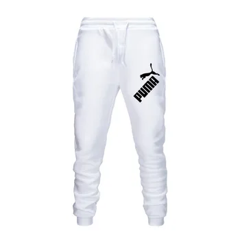 Pardavimo streetwear atsitiktinis bėgiojimo kelnės vyrams medvilnės minkštas fitness bėgimo kelnes pilkos spalvos sportinės kelnės kelnės sporto mokymo kelnės