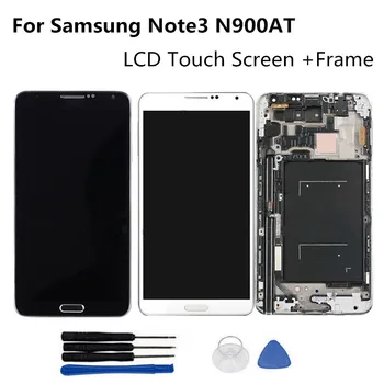Patikrintas LCD Ekranas Samsung Galaxy Note3 ATT N900A N900T LCD Ekranas Jutiklinis Ekranas skaitmeninis keitiklis Asamblėjos LCD Pakeitimo