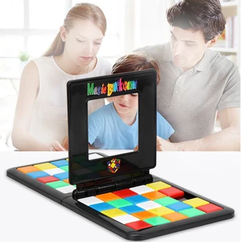 Pažangi Žaislas Dovana Vaikams Spalvinga Tėvų-vaikų ABS Valdybos Suaugusiųjų Švietimo Žaidimai Sukurti Smegenys Blokuoti Magic Cube Juokinga