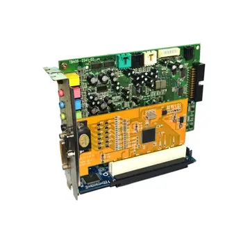 PCI-E Express X1 Dual PCI Riser Pratęsti Kortelės Adapteris su Laidu už WIN2000/XP
