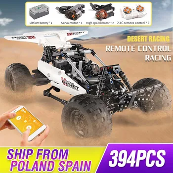 Pelėsių Karalius SS Blokai Robotas Dykumos Lenktynių Automobilių Švietimo PASIDARYK Žaislus Ackermann Vairo Cilindrų Sunkvežimis Vaikų Dovanų