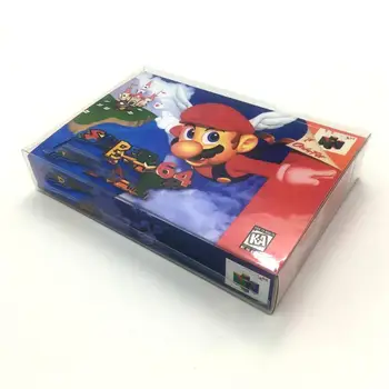 PET Ekranas lauke Surinkimo dėžė, Apsaugos langelį Europos ir Amerikos versija Nintendo 64 N64 žaidimai