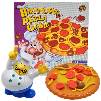 Pica pusiausvyrą žaidimas sukaupti balansavimo darbalaukio žaislas apsimesti žaisti, maisto mažų šeimos plastikiniai pastato blokus, žaislai Vaikams