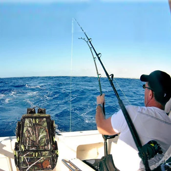 Playking Žvejybos Kuprinė su kėdė Vandeniui Žvejybos maišelį Jaukų Ritės Žuvų Spręsti Saugojimo Krepšys Žvejybos Reikmenys Dėžės