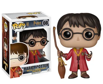 POP Harri Poteris Hedwig Sirius Black Dobby Snape Voldemort Luna RON Hermiona Veiksmų Žaislas Duomenys Kolekcijos Modelis Žaislas Vaikams dovanos