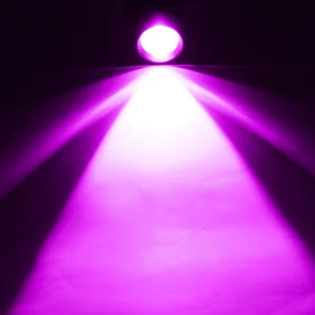 Portátil zoomable led uv lanterna 395nm roxo ultra violeta luz lempos uv tocha lâmpada aa/14500 bateria 11772