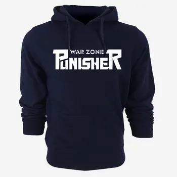 Punisher Hoodie Vyrų riedlentės sportiniai Kostiumai sportwear Palaidinukė Mens medvilnės trasher Hoodie prakaito