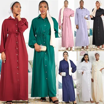 Ramadanas Eid Mubarakas Abaja Dubajus Turkija, Arabų Marškinėliai Hijab Musulmonų Suknelė Afrikos Suknelės Moterims, Europos Islamas Drabužių Vestido