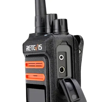 Retevis RT76P GMRS Radijo Licenciją Walkie Talkie 5W 30 Kanalų UHF VHF Ryšio Įranga, du būdu radijo Walkie-Talkie